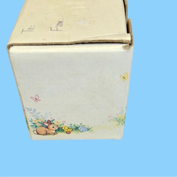 VTG Keepsake Mug Baby’s First 1st Easter Ceramic Mug Russ Berrie & Co. Baby show - Picture 9 of 10